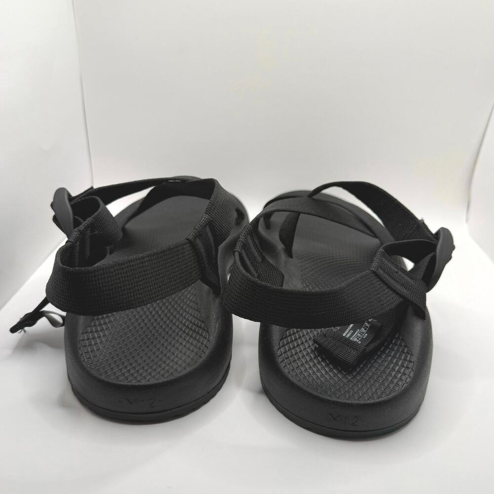 Chaco Men’s Z2 Classic Black Outdoor Hiking Sandals- Size‎ 12 - Picture 4 of 8